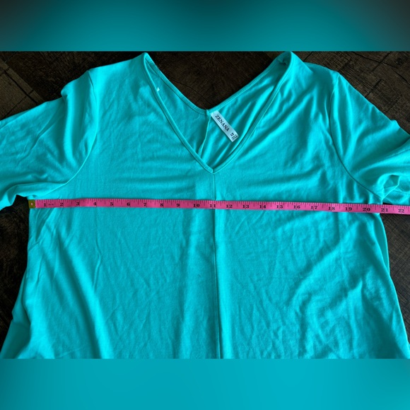 Zenana Aqua Maxi short sleeved Summer Dress - Picture 5 of 6